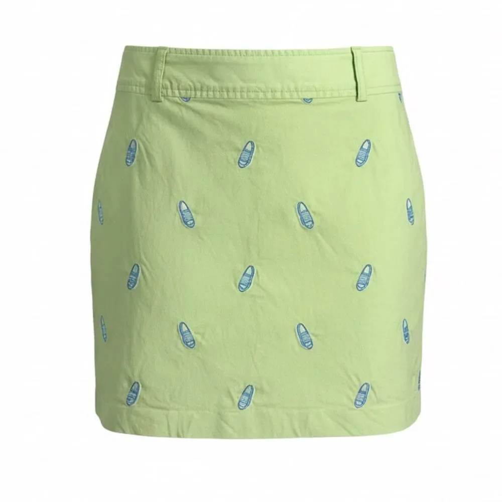 LILLY PULITZER WOMENS LIME GREEN SKORT SIZE 8